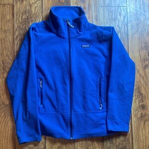 Patagonia women’s XL Royal Blue Fleece Jacket